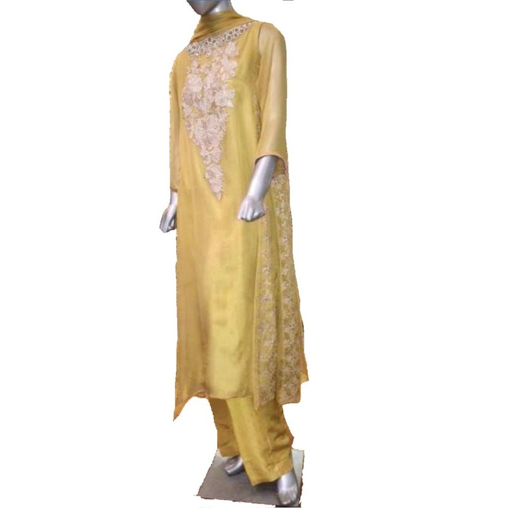 Chinyere women’s 3-piece Chiffon suit/Kameez/Shirt